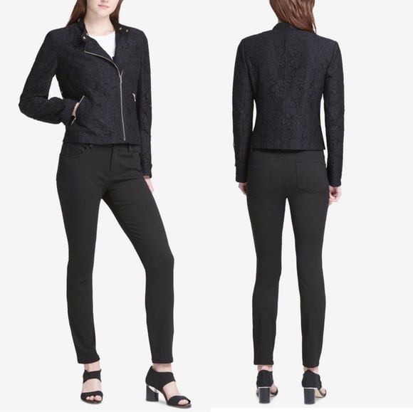 🎋DKNY Lacey Moto Jacket - Picture 4 of 7